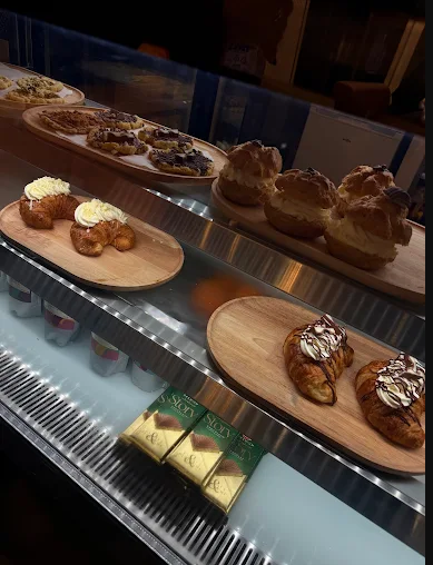 Vitrine de desserts